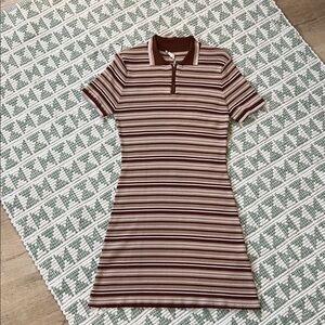 tea & cup Women's Ribbed Knit Mini Dress - Size L